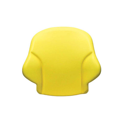 Uni Pro Backrest Cushion | Fits 136 or Grammer 5X1 Seat | Yellow Vinyl