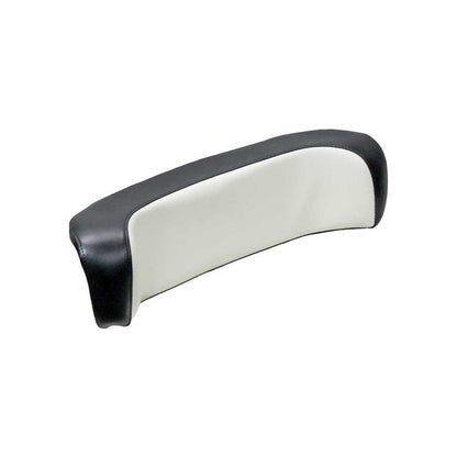 Uni Pro Minneapolis-Moline/Oliver/White 1850 Large Backrest Cushion | Black & White Vinyl