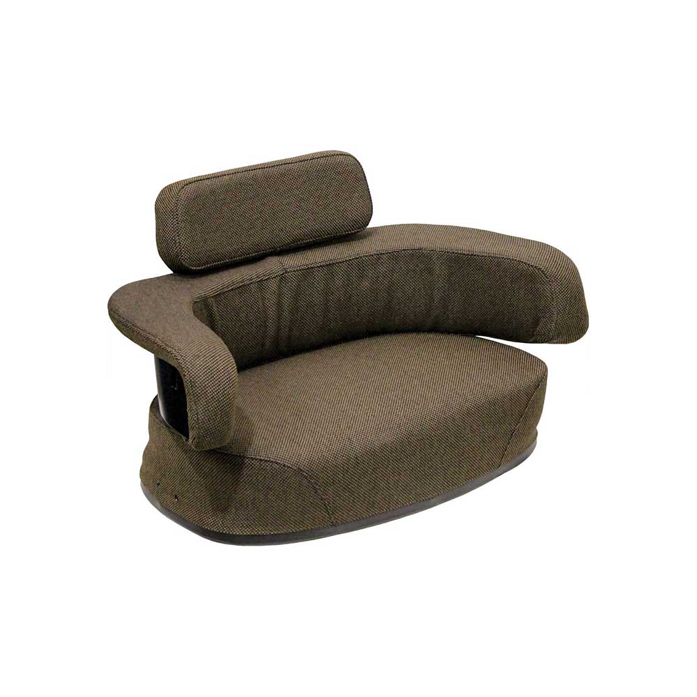Uni Pro John Deere 4010 3-Piece Seat Cushion Kit | Brown Fabric