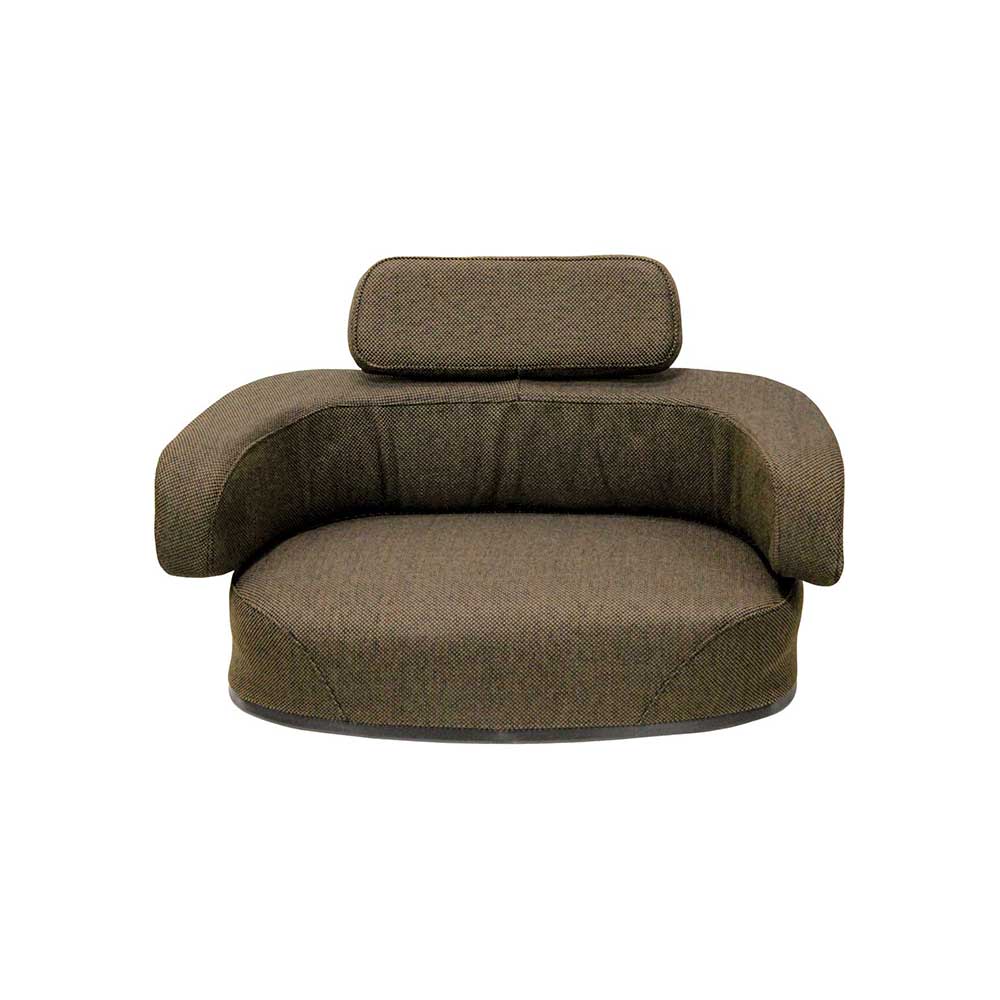 Uni Pro John Deere 4010 3-Piece Seat Cushion Kit | Brown Fabric