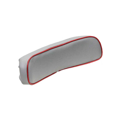 Uni Pro Allis Chalmers/Massey Ferguson/Oliver 30 Backrest Cushion | Gray Vinyl with Red Trim Cording