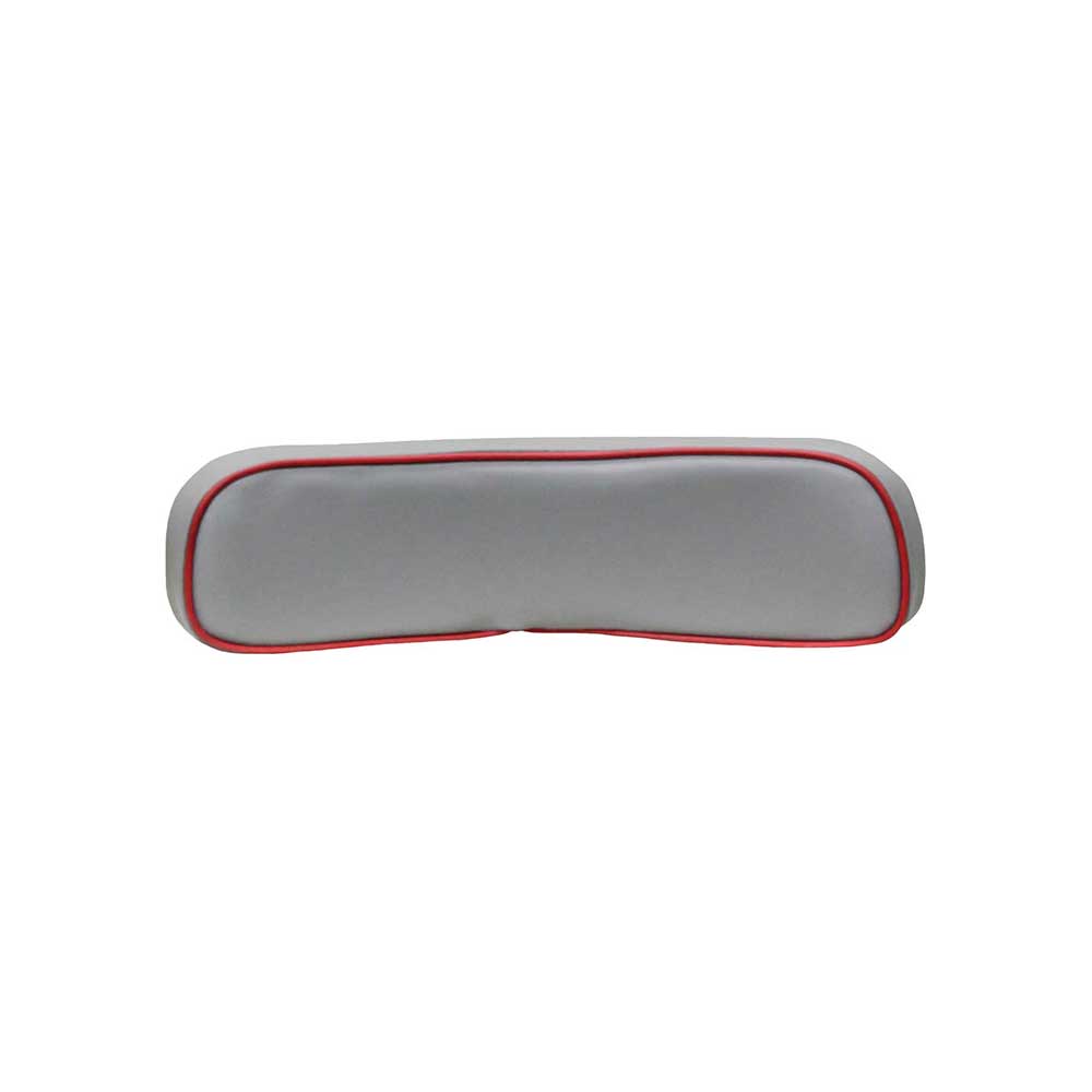 Uni Pro Allis Chalmers/Massey Ferguson/Oliver 30 Backrest Cushion | Gray Vinyl with Red Trim Cording