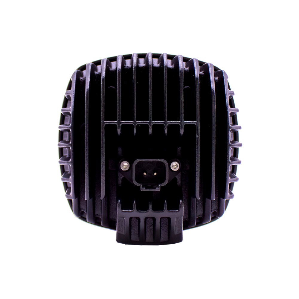 Tiger Lights Case-Cat-Gehl-Deere-Komatsu-Mustang Semi-Round LED Flood Work Light | 4.5-In.