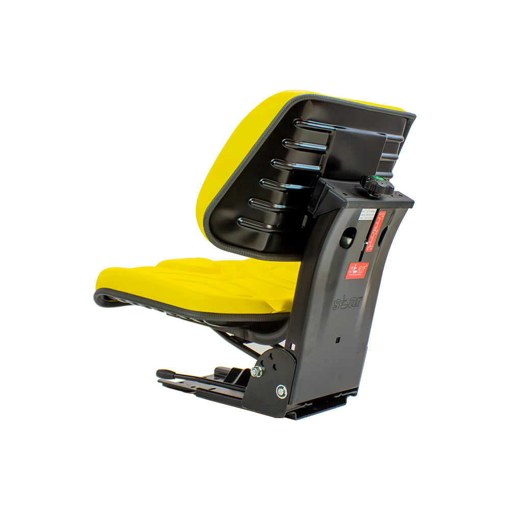 Uni Pro 355 Utility Mechanical Suspension Seat | Yellow Vinyl