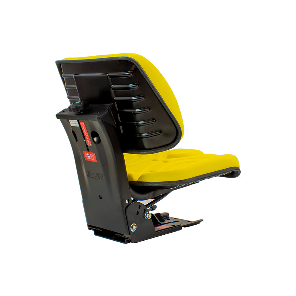 Uni Pro 355 Utility Mechanical Suspension Seat | Yellow Vinyl