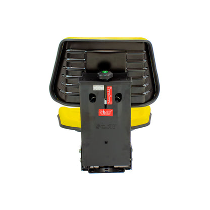 Uni Pro 355 Utility Mechanical Suspension Seat | Yellow Vinyl