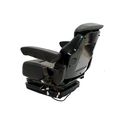 Uni Pro 1007 Air Suspension Seat | 12-Volt | Gray/Black Fabric