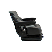 Uni Pro 1007 Air Suspension Seat | 12-Volt | Gray/Black Fabric