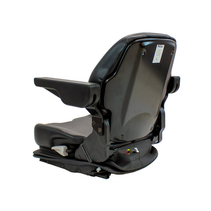 Uni Pro 1006 Air Suspension Seat | 12-Volt | Black Vinyl