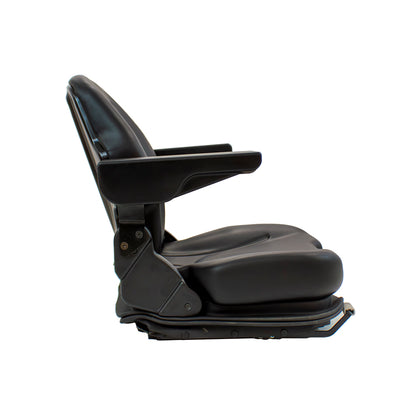 Pilot | Low Profile Seat and Air Suspension | OPS | Armrests | Black Vinyl | 8563