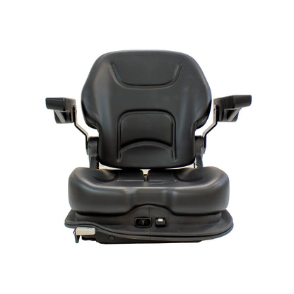 Pilot | Low Profile Seat and Air Suspension | OPS | Armrests | Black Vinyl | 8563
