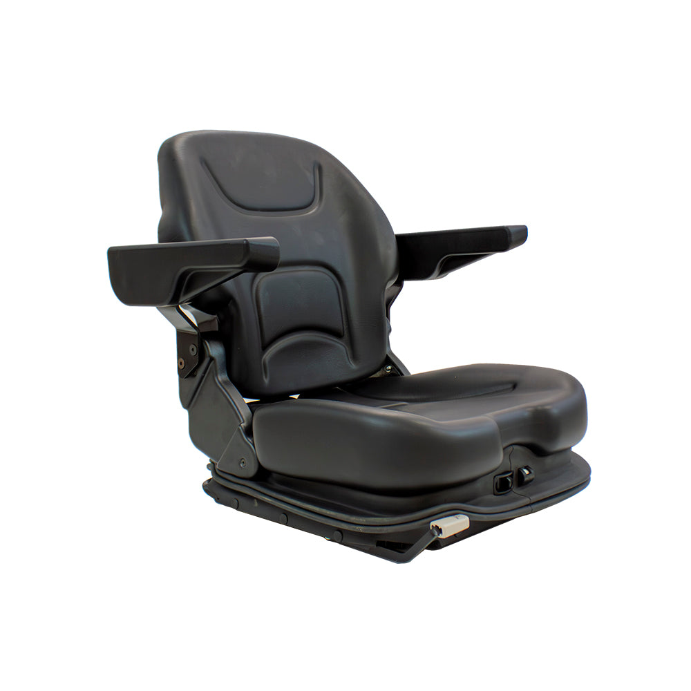Pilot | Low Profile Seat and Air Suspension | OPS | Armrests | Black Vinyl | 8563