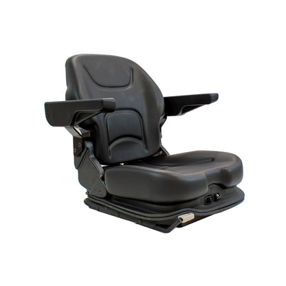 Pilot | Low Profile Seat and Air Suspension | OPS | Armrests | Black Vinyl | 8563