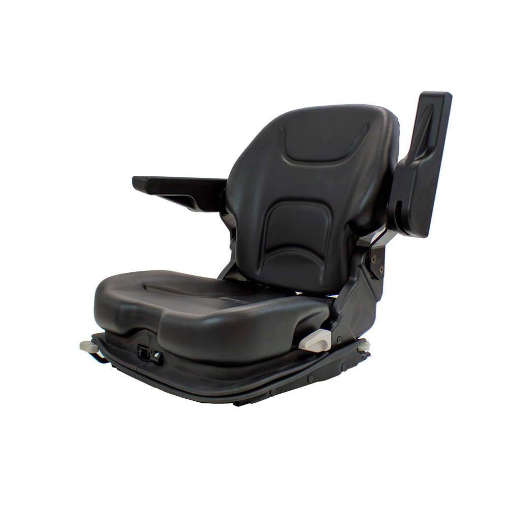 Pilot | Low Profile Seat and Air Suspension | OPS | Armrests | Black Vinyl | 8563