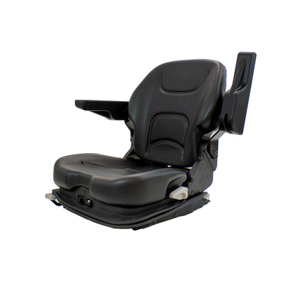 Pilot | Low Profile Seat and Air Suspension | OPS | Armrests | Black Vinyl | 8563