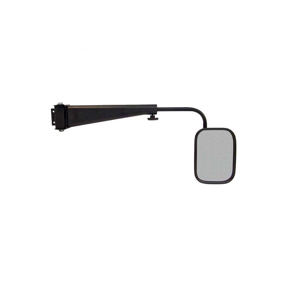 K&M Mfg Mirror Kit for John Deere 9000 Series 4WD Tractors | Right-Hand | Black Powder Coat