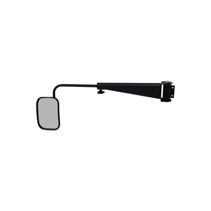 K&M Mfg Mirror Kit for Buhler-Versatile/New Holland-Ford Genesis Series Tractors | Left-Hand | Black
