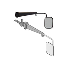 K&M Mfg Mirror Kit for Buhler-Versatile/New Holland-Ford Genesis Series Tractor | Right-Hand | Black