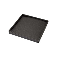 K&M Mfg Tray & Pad Kit for K&M Monitor Brackets | 9-In. x 9-In. | Black Powder Coat