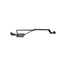 K&M Mfg Monitor Bracket Kit for Case IH 71-72-89 Series Magnum Tractors | Includes Tray | Black