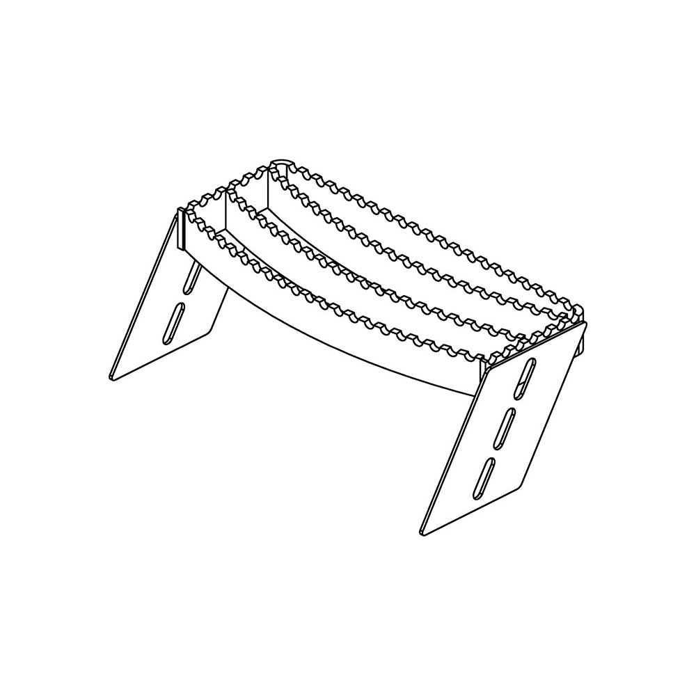 K&M Mfg Fourth Step Kit for International Harvester 88 Series Tractors | LH or RH | Red Powder Coat