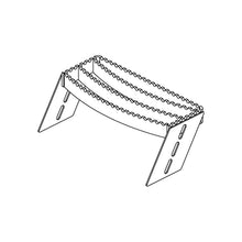 K&M Mfg Fourth Step Kit for International Harvester 88 Series Tractors | LH or RH | Red Powder Coat
