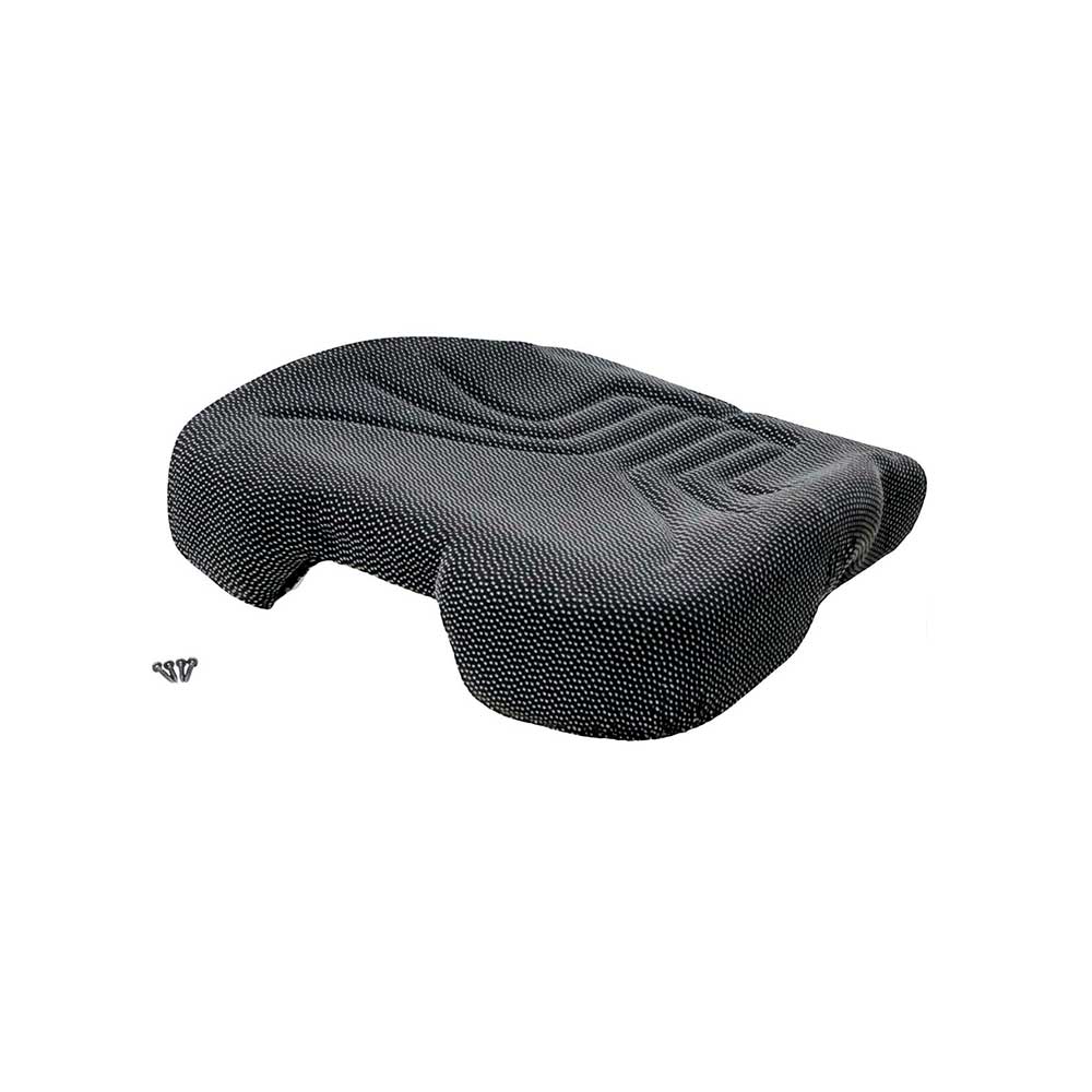 Uni Pro Seat Cushion | Heated | Fits 741 or Grammer 74X Seat | Black/Gray Fabric