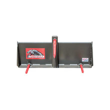 GREYWOLF Bale Spear Attachment for Skid Steer Loaders | Gray/Red Powder Coat