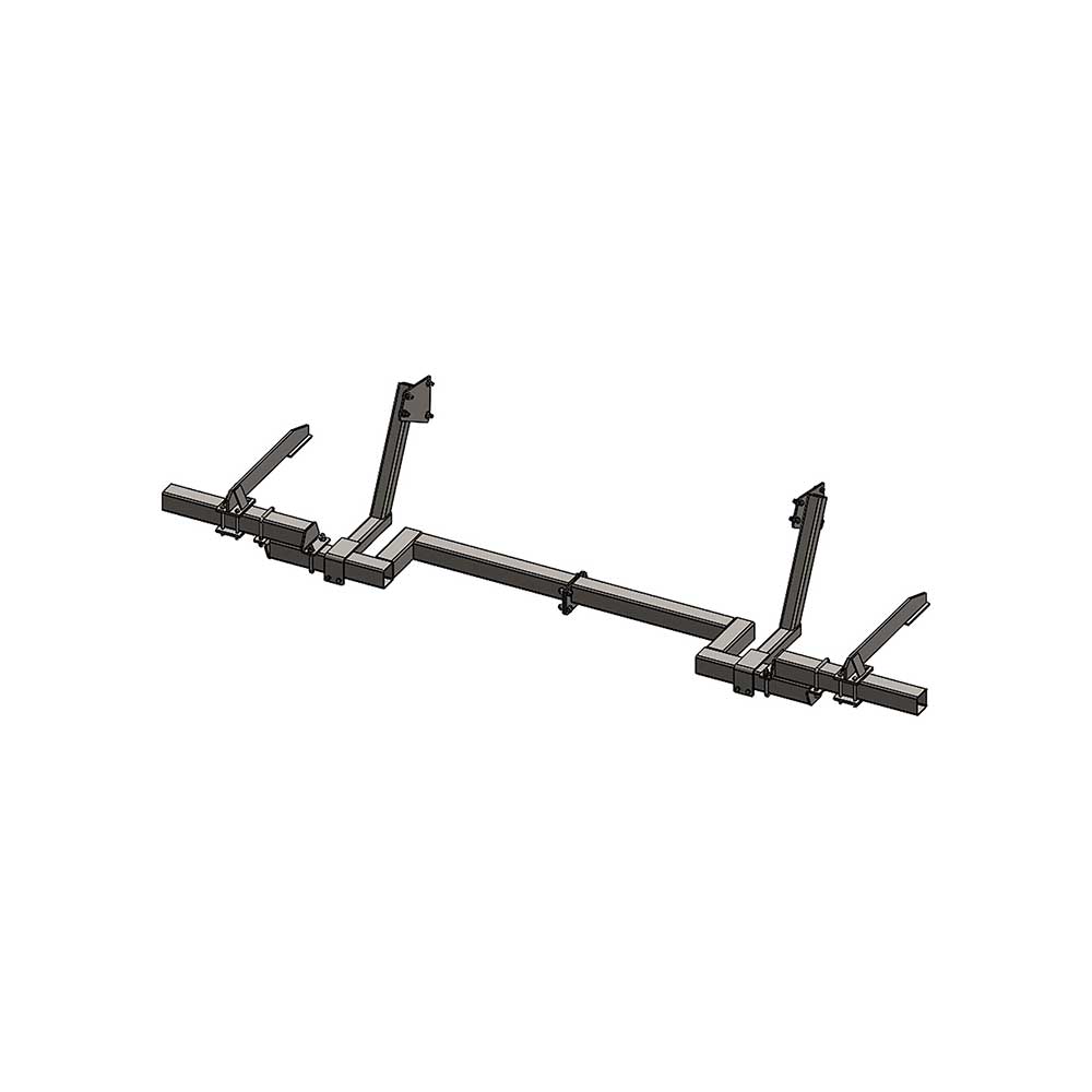 K&M Mfg Mud Scraper Kit for Case IH AFX 7230-9250/New Holland CR970 Series Combines | Split Main Bar