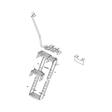 K&M Mfg Step Kit for International Harvester 88 Series Tractors | 3-Step Unit | Right-Hand | Red