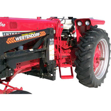 K&M Mfg Step Kit for International Harvester 500-600 Series | Open Station | 3-Step Unit | LH | Red