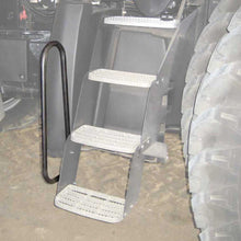 K&M Mfg Handrail Kit for Case IH MX Series Magnum Tractors | 2010 & Older | Left-Hand | Black