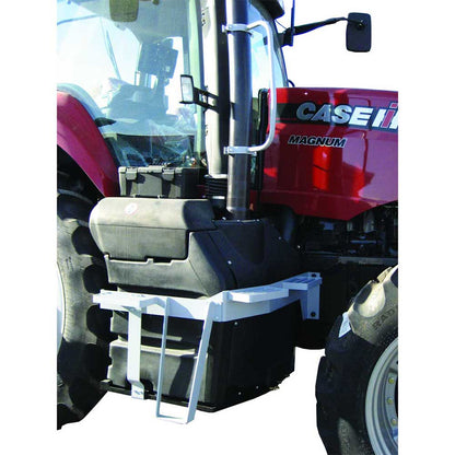 K&M Mfg Window Step & Handrail Kit for Case IH Tier 4 Magnum | 2013 Tier 4 & Older | Original Color