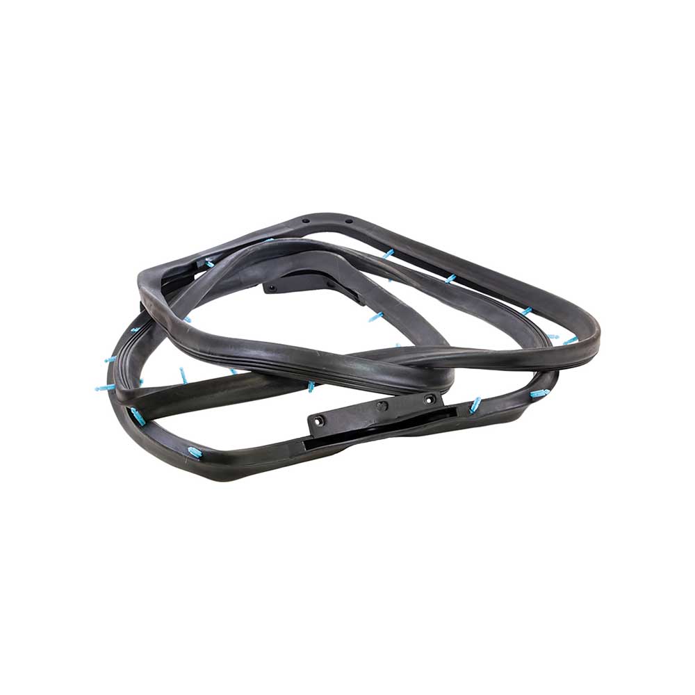 K&M Mfg Door Seal for New Holland-Ford Utility Series Tractors | LH or RH | Black Rubber