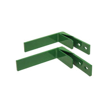K&M Mfg Mounting Brackets for #30 Toolbox | Pair | Green Powder Coat