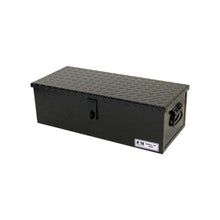 K&M Mfg #30 Toolbox | 23-In. x 10-In. x 7-In. | Black Powder Coat