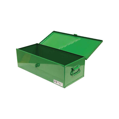 K&M Mfg #30 Toolbox | 23-In. x 10-In. x 7-In. | Green Powder Coat