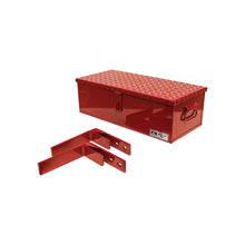 K&M Mfg #30 Toolbox & Mounting Brackets Kit | 23-In. x 10-In. x 7-In. | Red Powder Coat