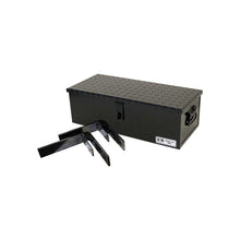 K&M Mfg #30 Toolbox & Mounting Brackets Kit | 23-In. x 10-In. x 7-In. | Black Powder Coat