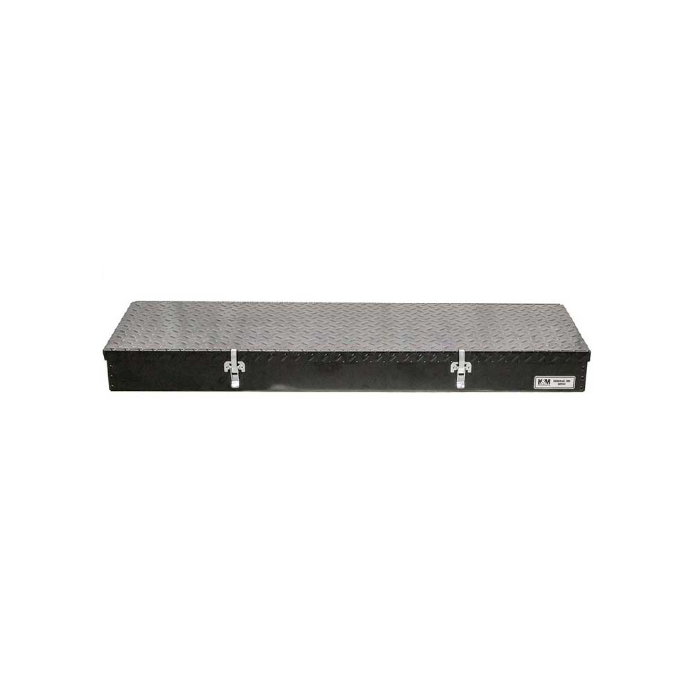 K&M Mfg John Deere S/STS Series Combine Toolbox Kit | 44-In. x 12-In. x 4.25-In. | Black Powder Coat