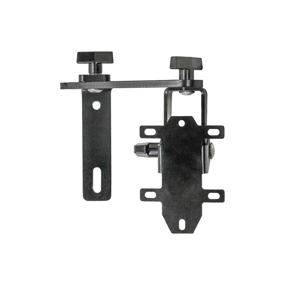 K&M Mfg Corner Post Monitor Bracket Kit for John Deere 7000-9020T/6J-8R Series Tractors | Black