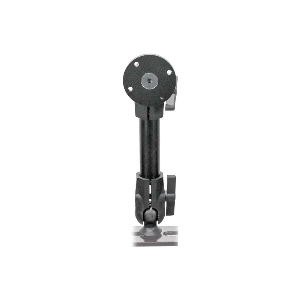 HDX Mounts Round 4-Hole AMPS Plate Mount + Heavy-Duty Ball | For Tractor Cab Monitor Bracket