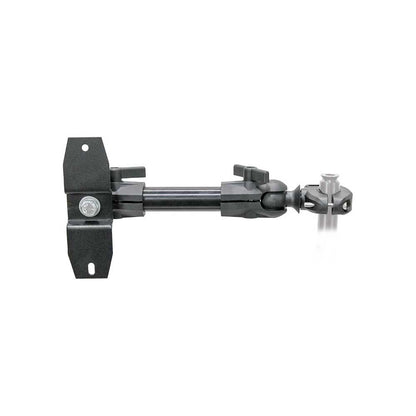HDX Mounts 120mm 2-Hole Plate Mount + Heavy-Duty Ball with Stud | For Round Bar Tractor Cab Mount