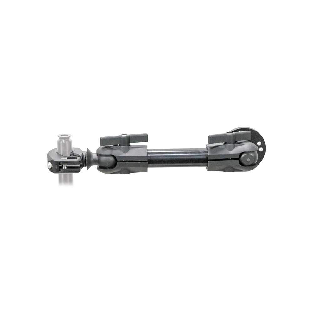 HDX Mounts Round 4-Hole AMPS Plate Mount + Heavy-Duty Ball | For Round Bar Tractor Cab Mount