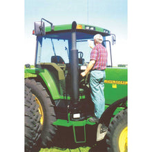 K&M Mfg Window Step & Handrail Kit for John Deere 8000R Series Tractors | Green