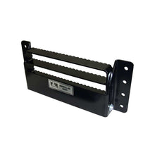 K&M Mfg Universal Flip-Up Tractor Step | Black Powder Coat Finish