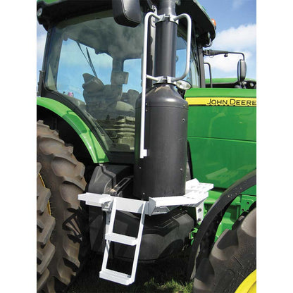 K&M Mfg Window Step & Handrail Kit for John Deere Interim Tier 4 & Earlier Series Tractors | Green