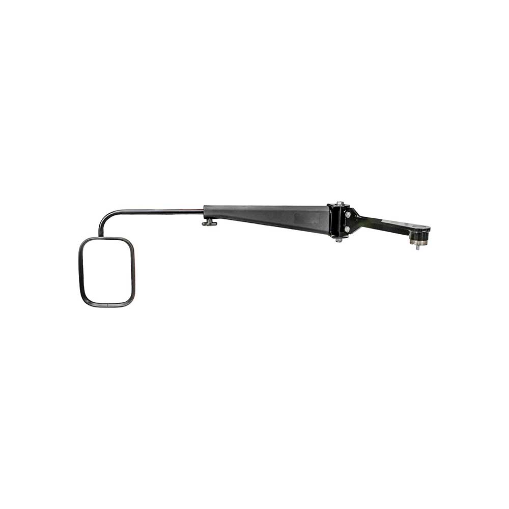 K&M Mfg Mirror Kit for John Deere 7020-9030(T) Series Tractors/Sprayers | LH/RH | Black Powder Coat