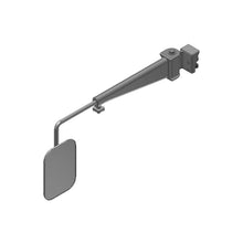 K&M Mfg Mirror Kit for John Deere 7000-8020 Series Tractors | Left-Hand | Black Powder Coat
