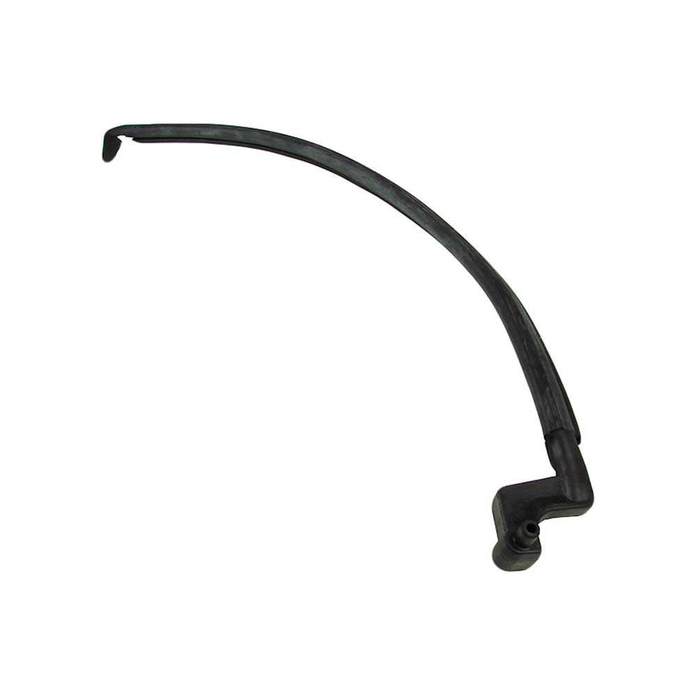 K&M Mfg Cab Door/Upper with Tails Seal for John Deere 2040-2050/3040/3150/30-55 | Black Rubber